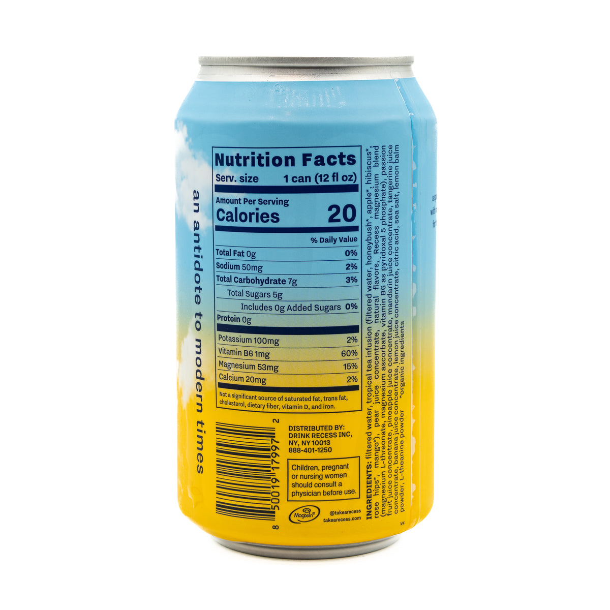 Recess Sparkling Water Tropical Bliss