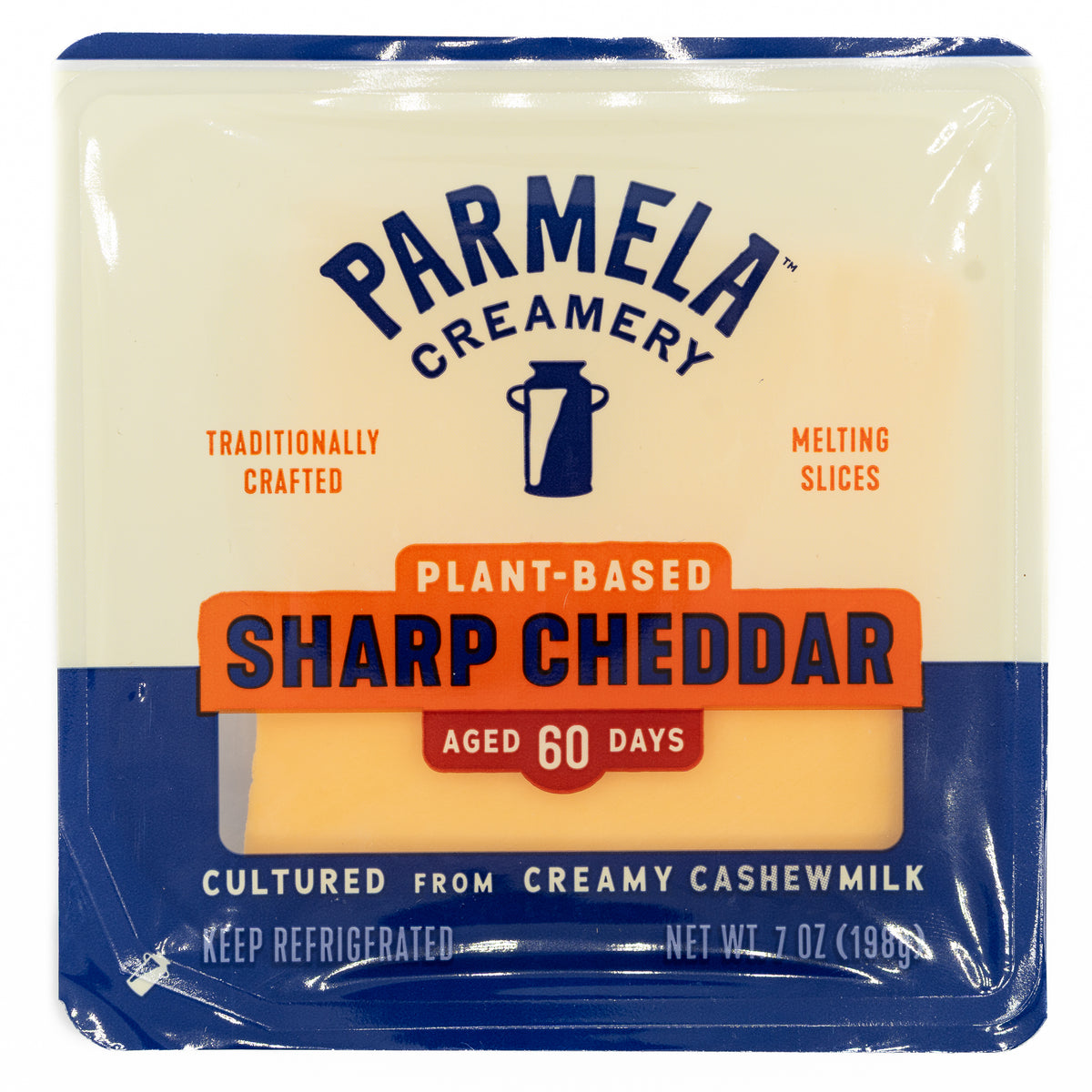 Parmela Creamery Slices Sharp Cheddar