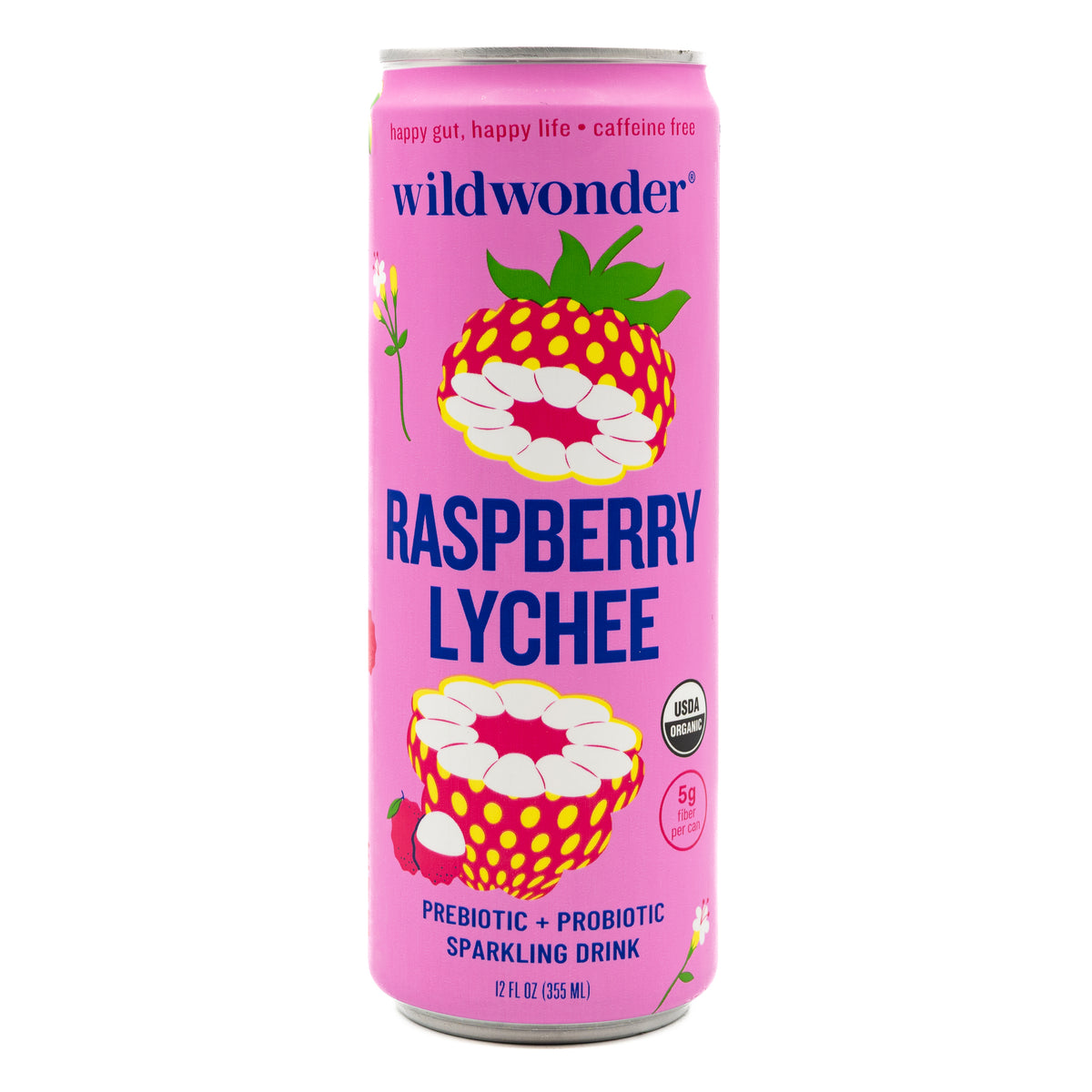 Wildwonder Sparkling Drink Raspberry Lychee
