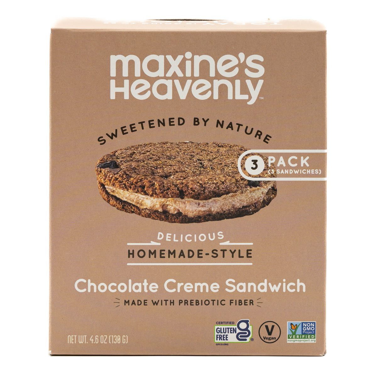 Maxines Heavenly Creme Sandwich Chocolate