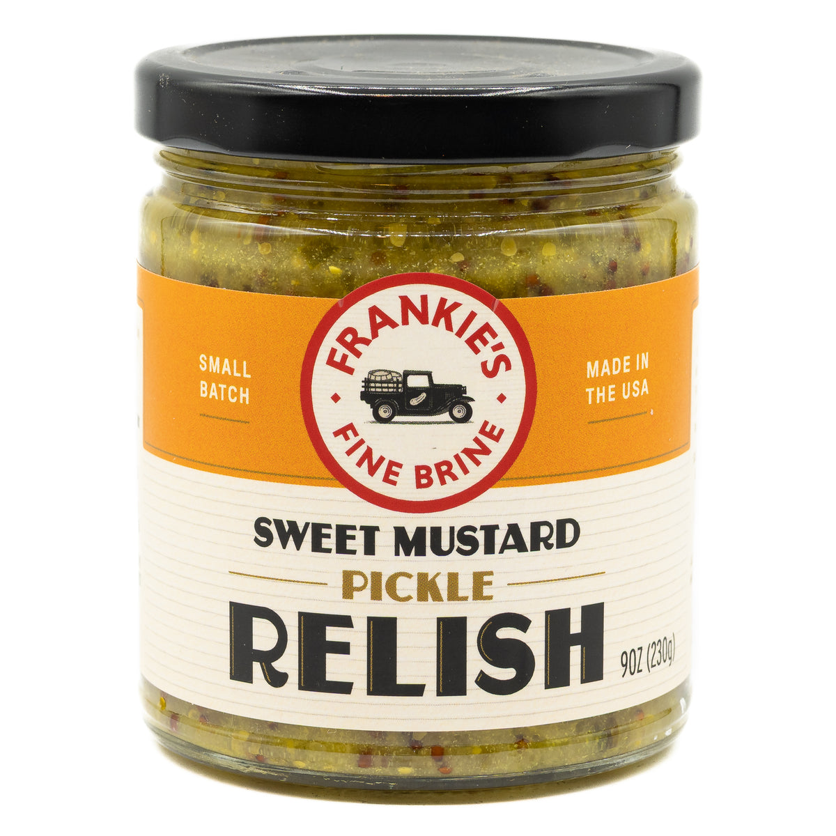 Frankies Fine Brine Relish Sweet Mustard