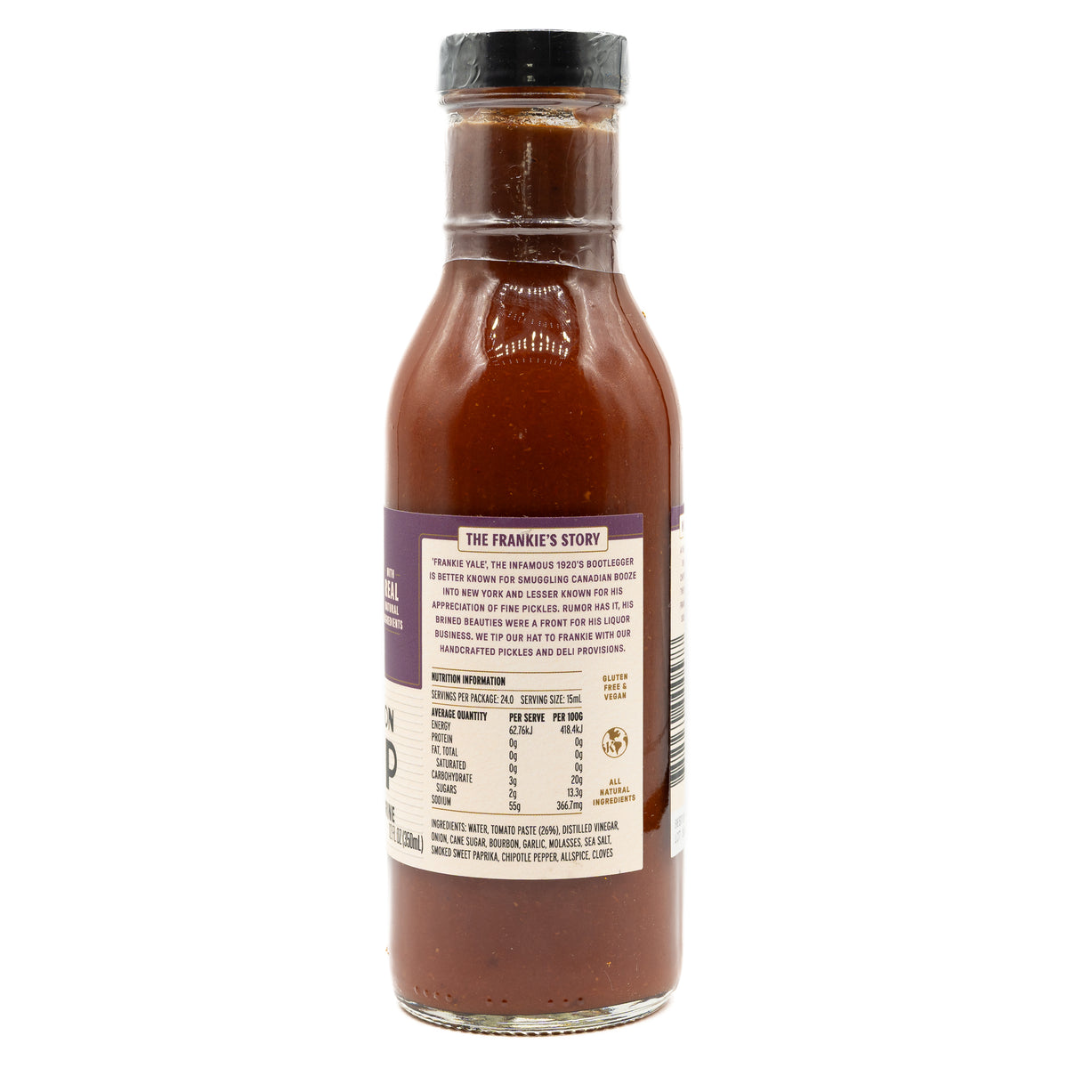 Frankies Fine Brine Ketchup Chipotle Bourbon