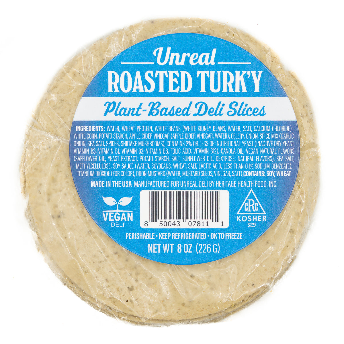 Unreal Deli Roasted Turkey 8 oz