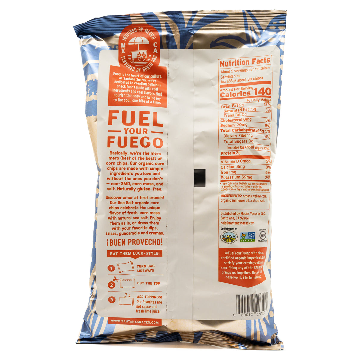 Santana Snacks Corn Chips