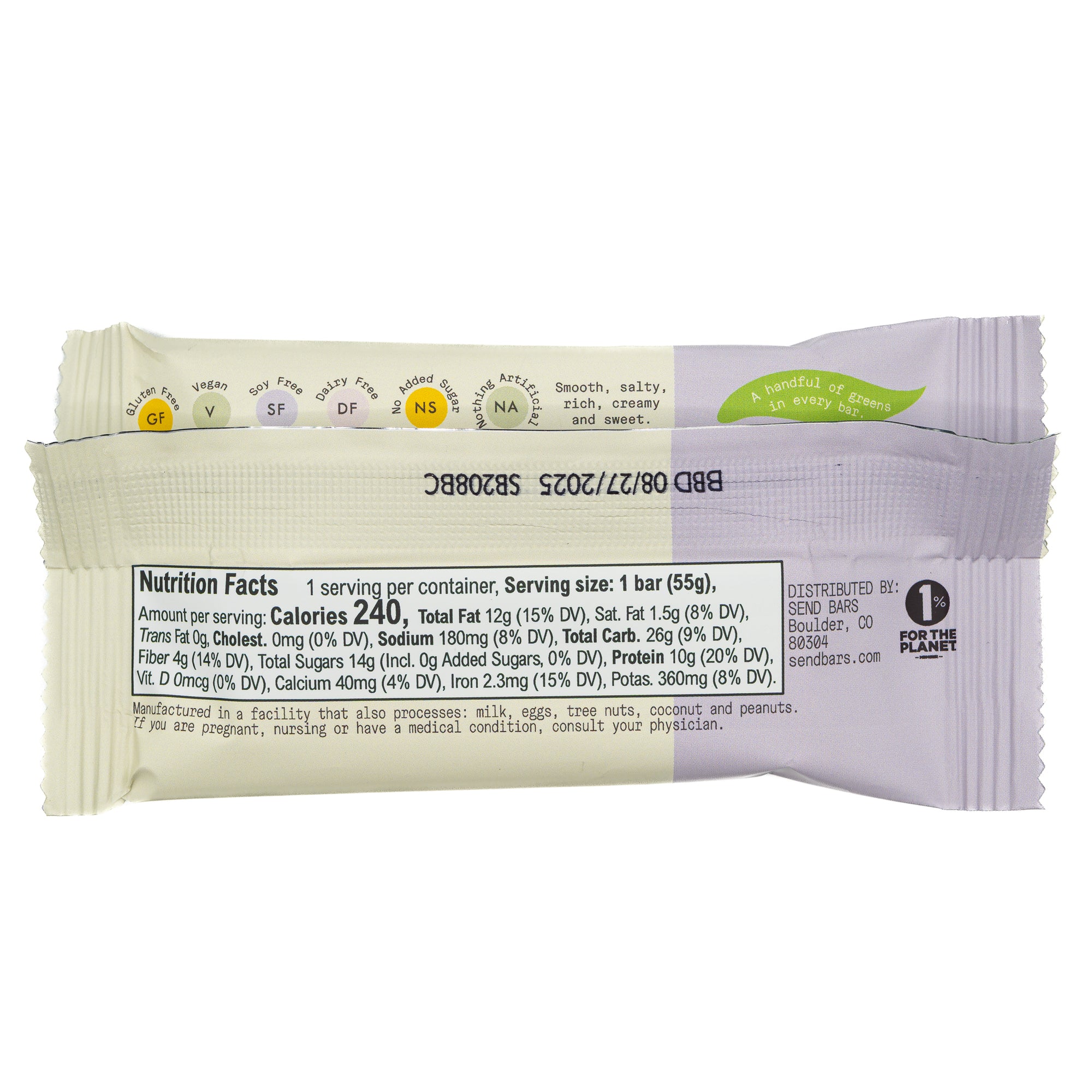 Send Protein Bar Peanut Butter