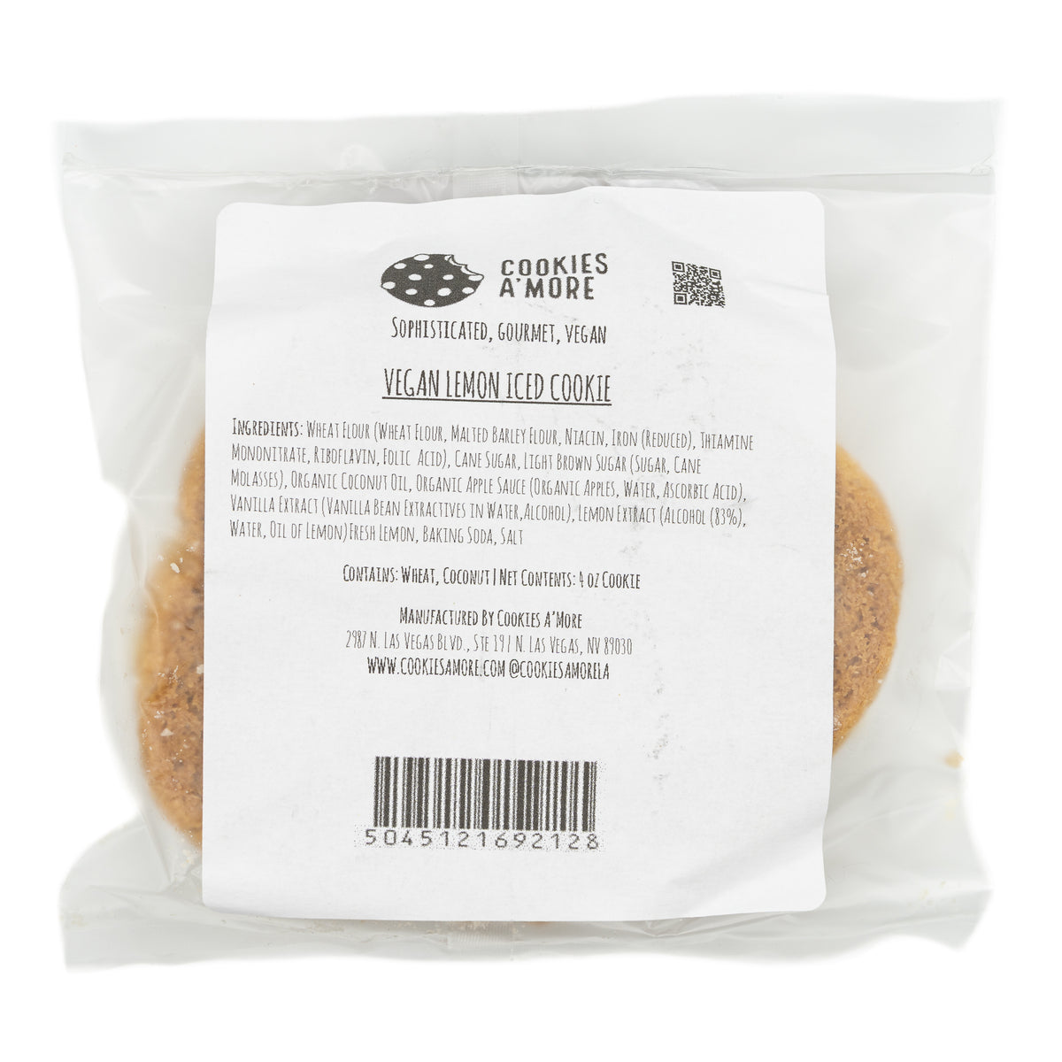 Cookies A&#39;More Lemon Iced