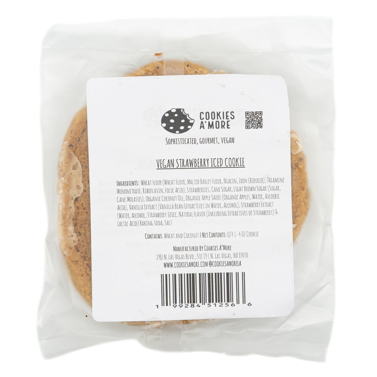 Cookies A&#39;More Strawberry Iced
