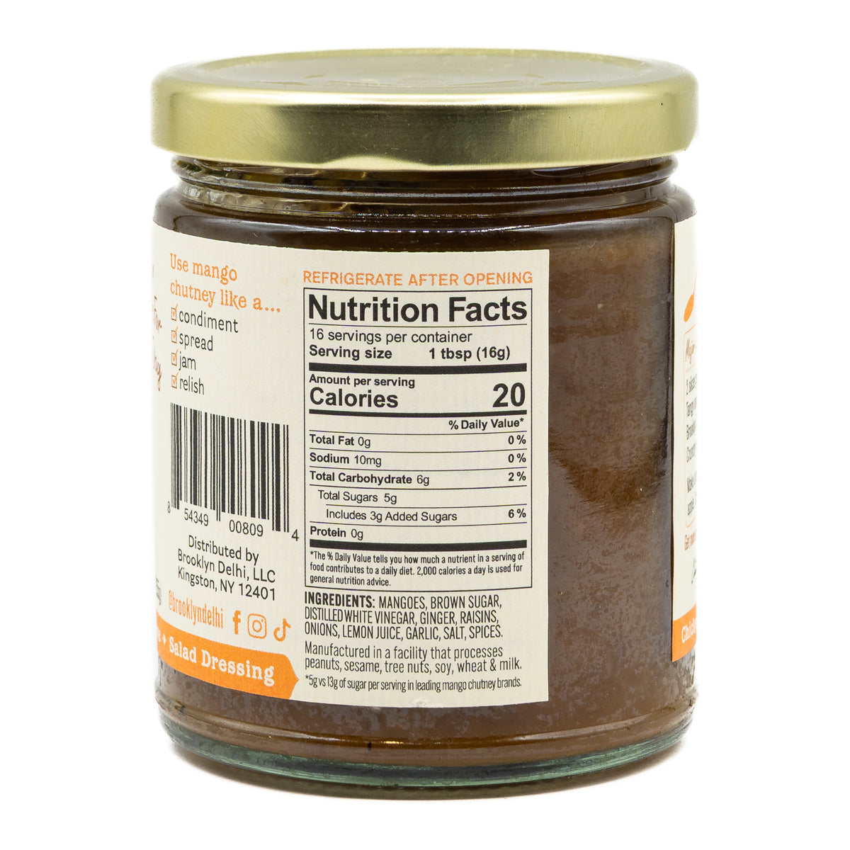 Brooklyn Delhi Mango Chutney