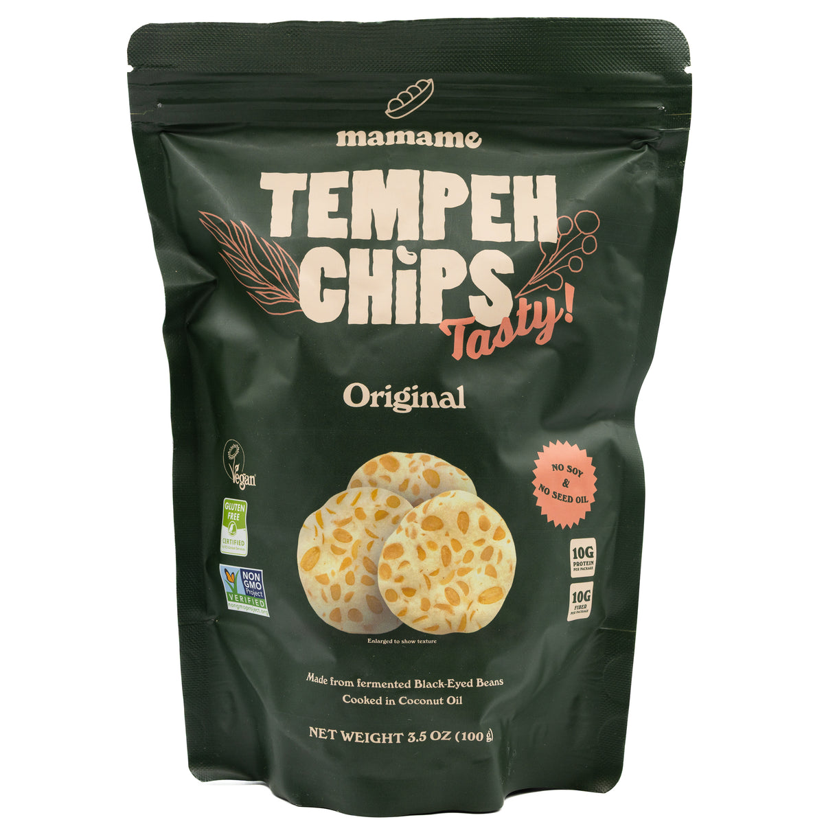 Mamame Tempeh Chips Original