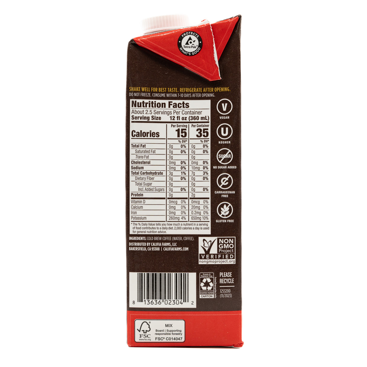 Califia Farms Cold Brew