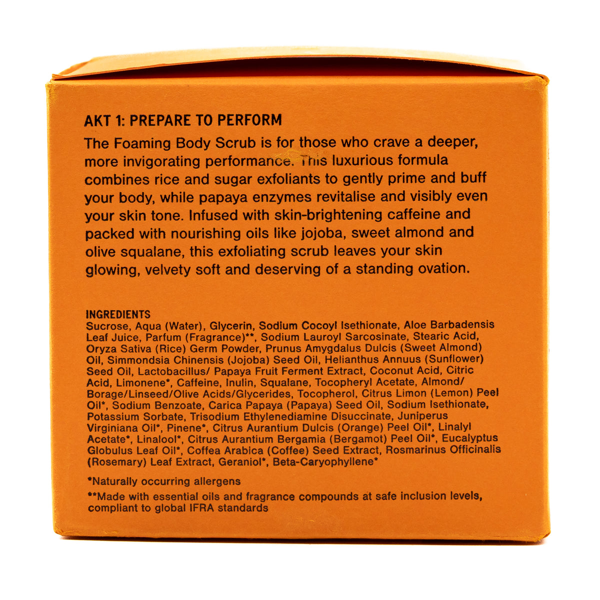 AKT Foaming Body Scrub Orange Grove