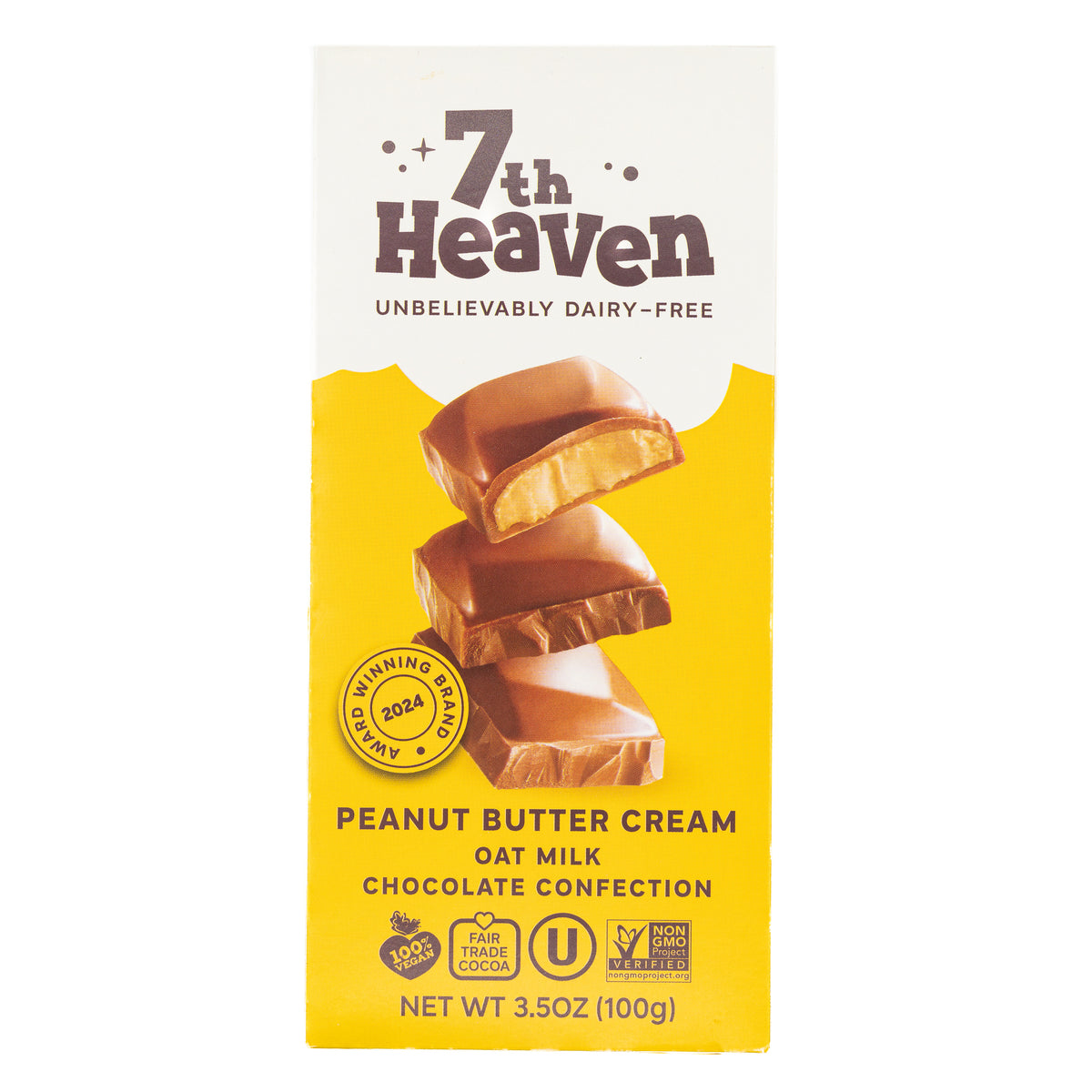 7th Heaven Chocolate Bar Peanut Butter Cream