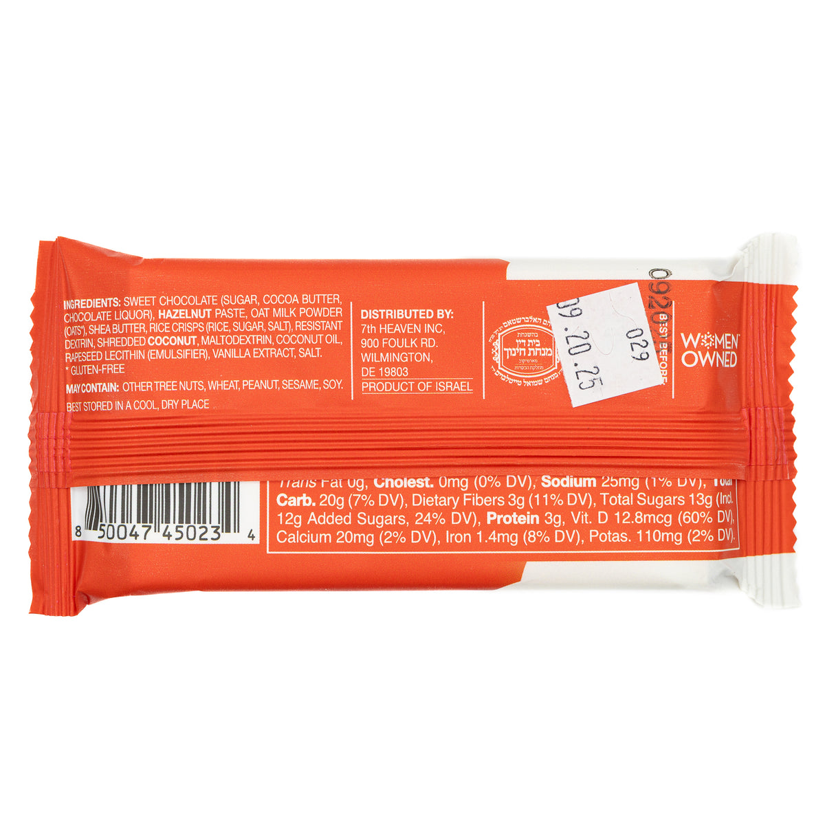 7th Heaven Chocolate Hazelnut Cream &amp; Rice Crisps Cups