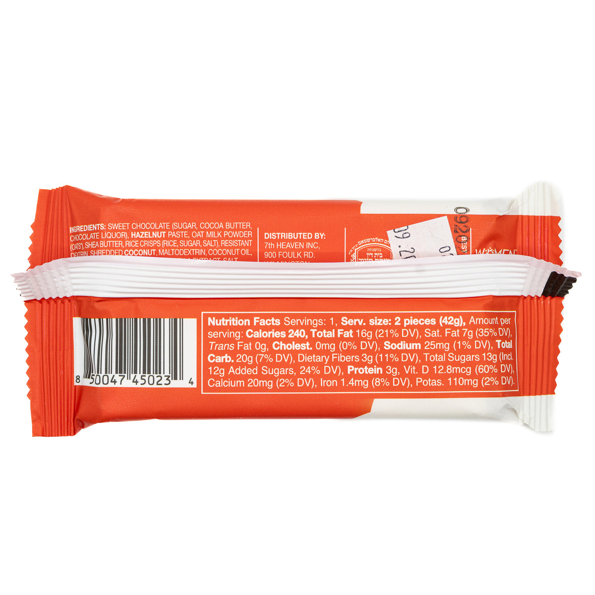 7th Heaven Chocolate Hazelnut Cream &amp; Rice Crisps Cups