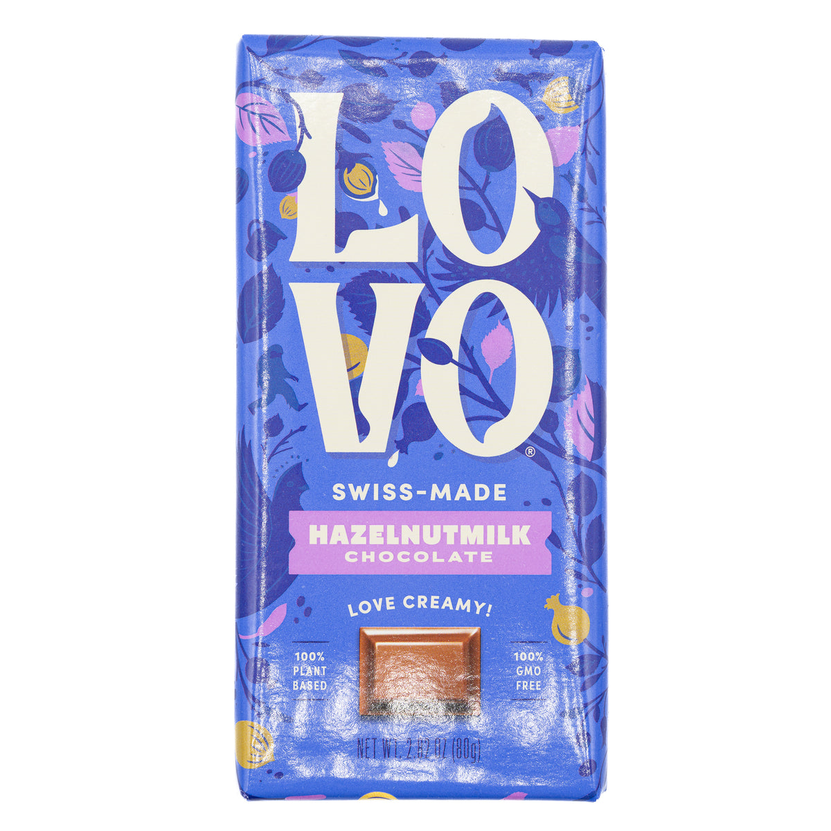 Lovo Chocolate Bar Hazelnut Milk