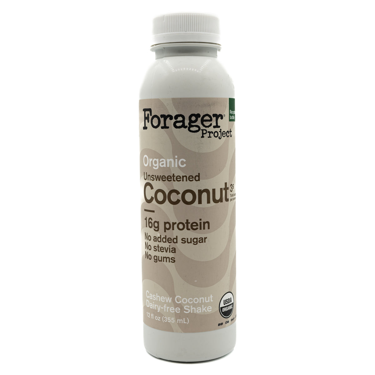 Forager Protein Shake Unsweetened Coconut