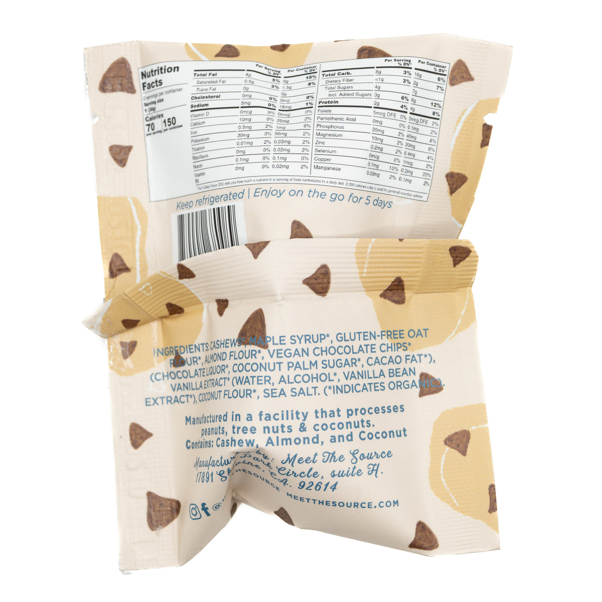 Meet The Source Bliss Balls Cookie Dough