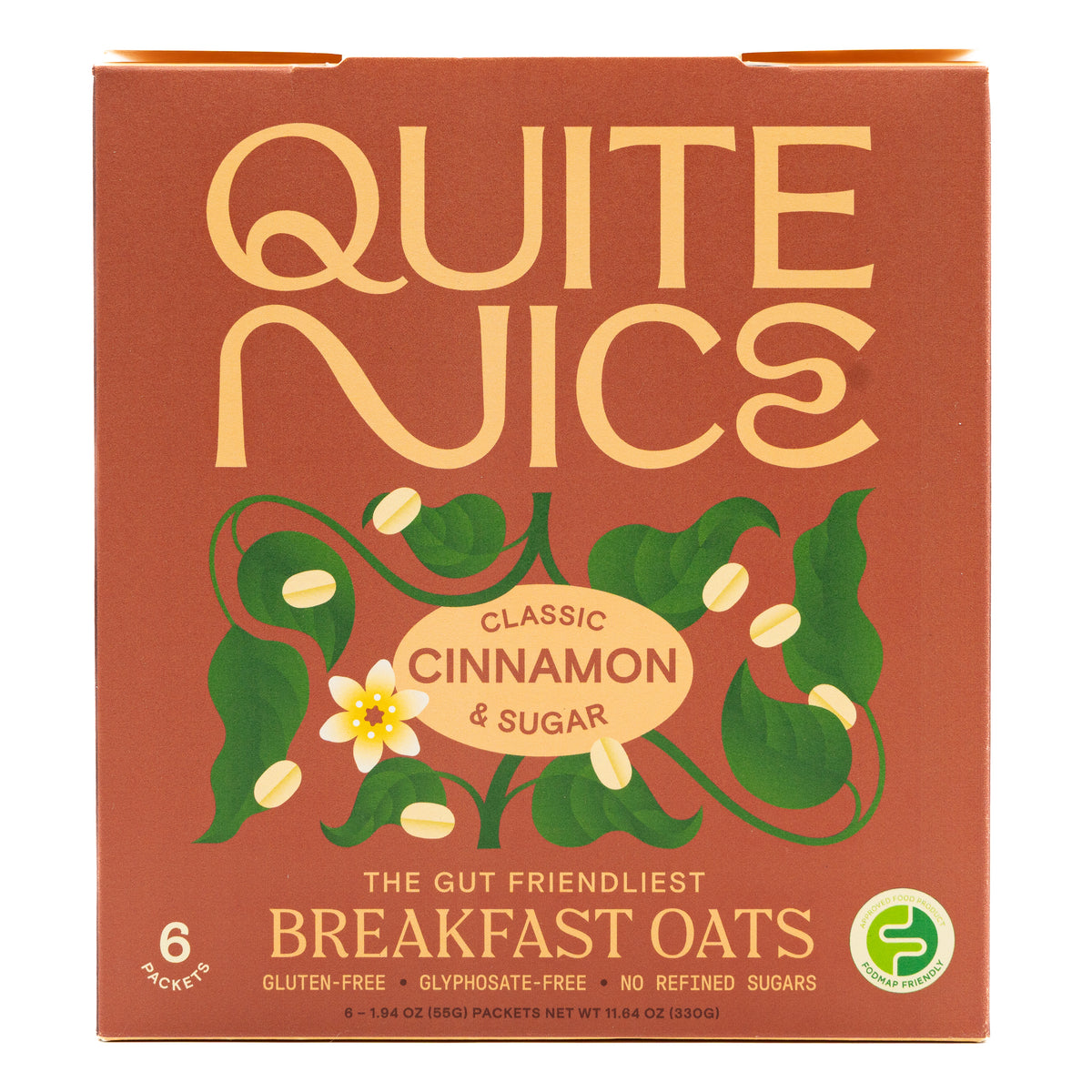 Quite Nice Oatmeal Cinnamon &amp; Sugar