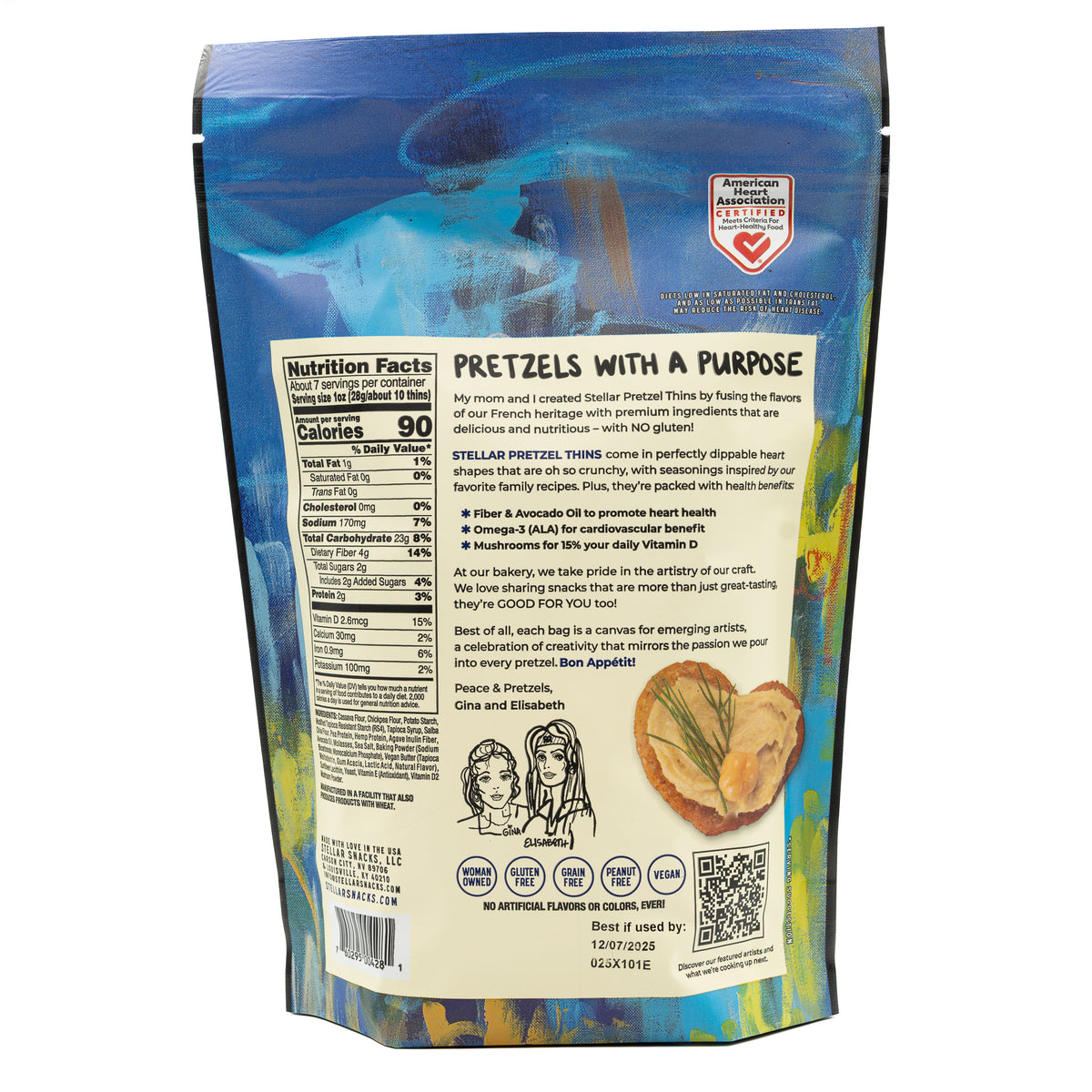 Stellar Pretzel Thins Sea Salt