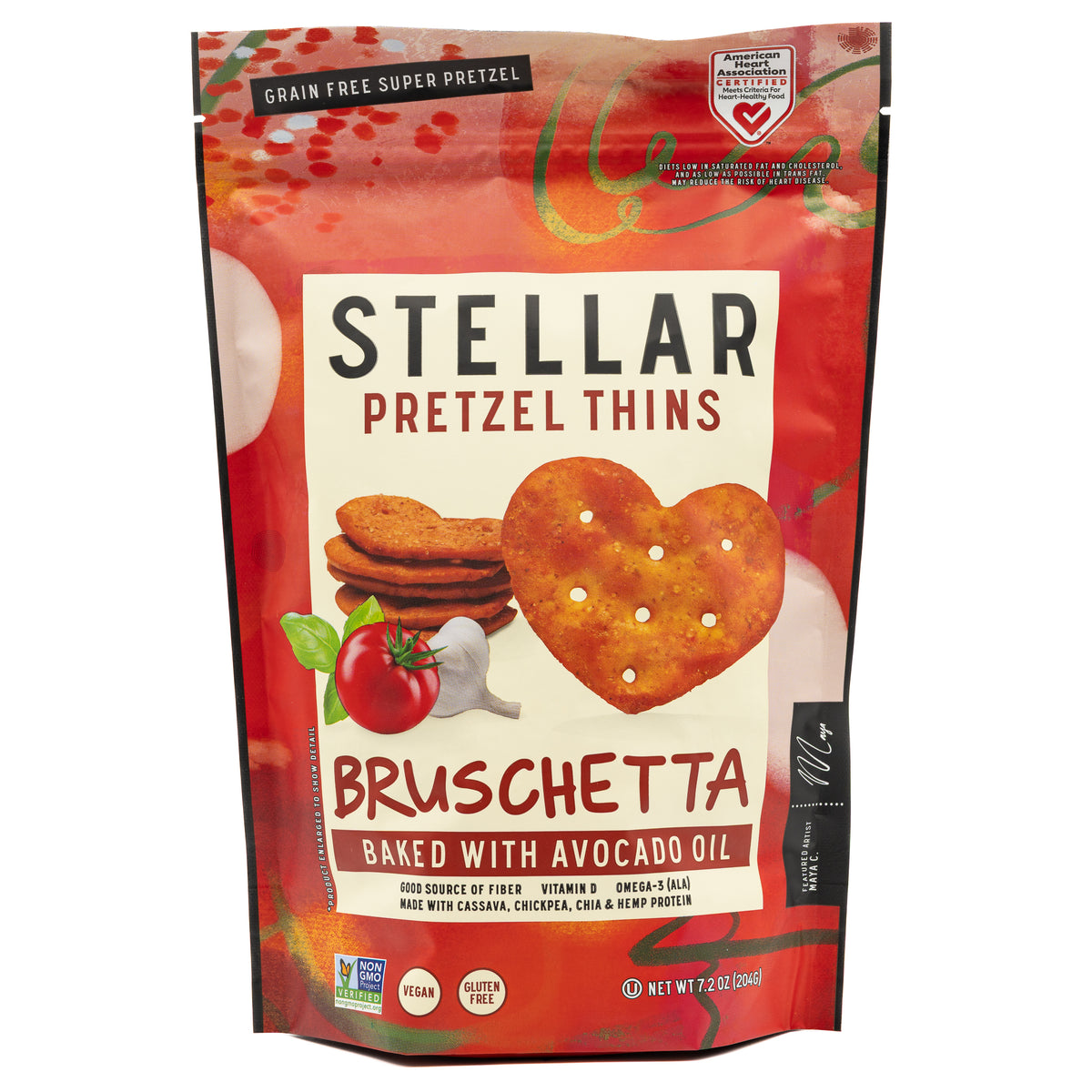 Stellar Pretzel Thins Bruschetta