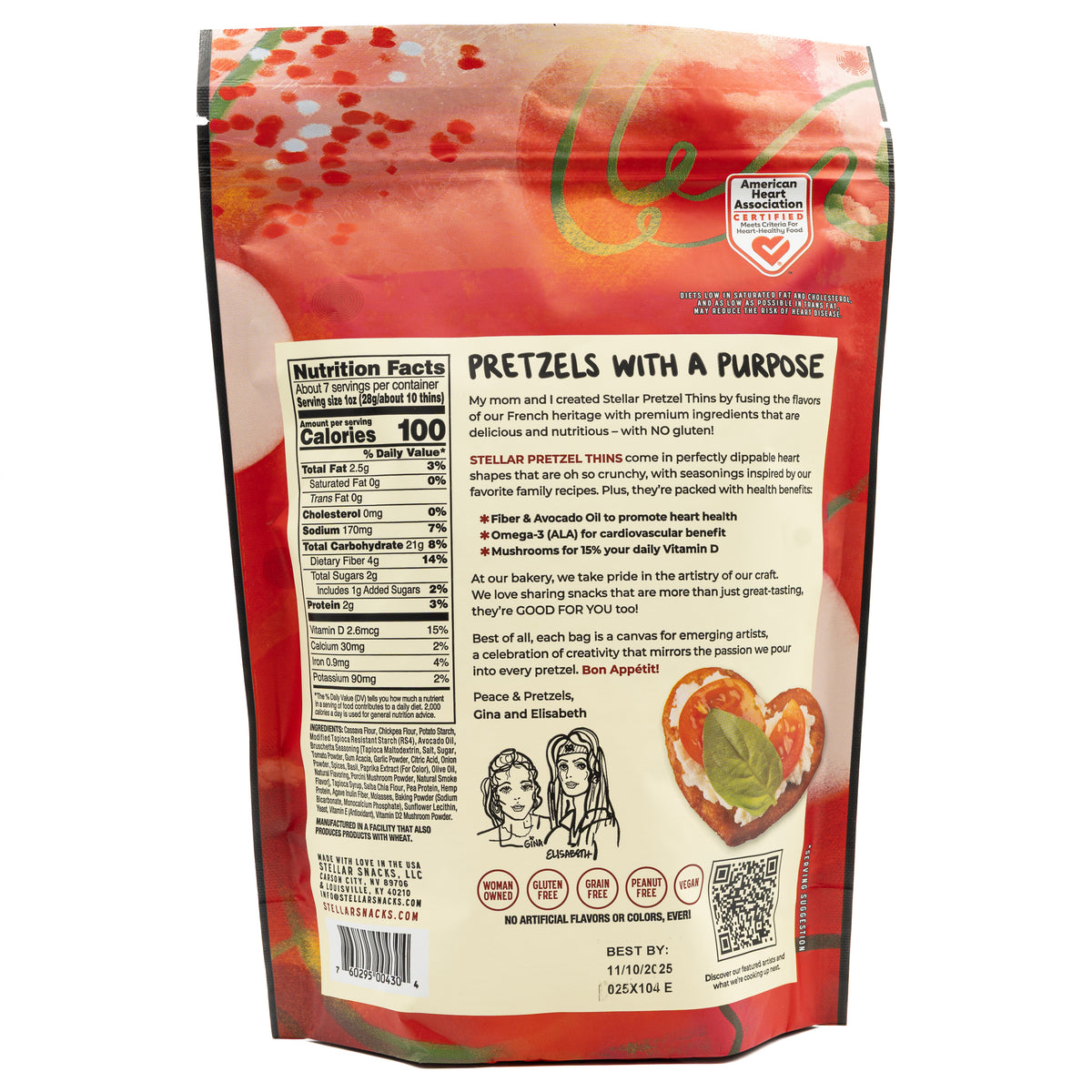 Stellar Pretzel Thins Bruschetta