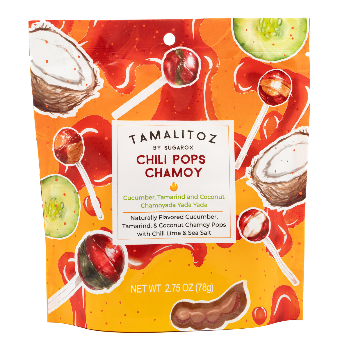 Tamalitoz Chilipops Chamoy 2.75oz