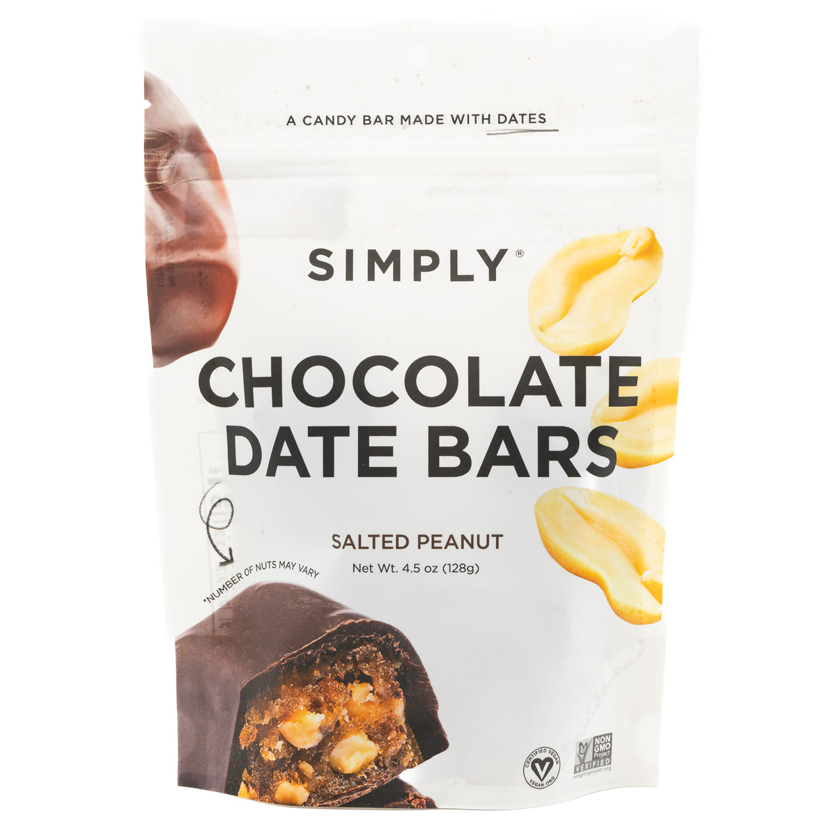 Simply Gum Candy Bars Salted Peanut