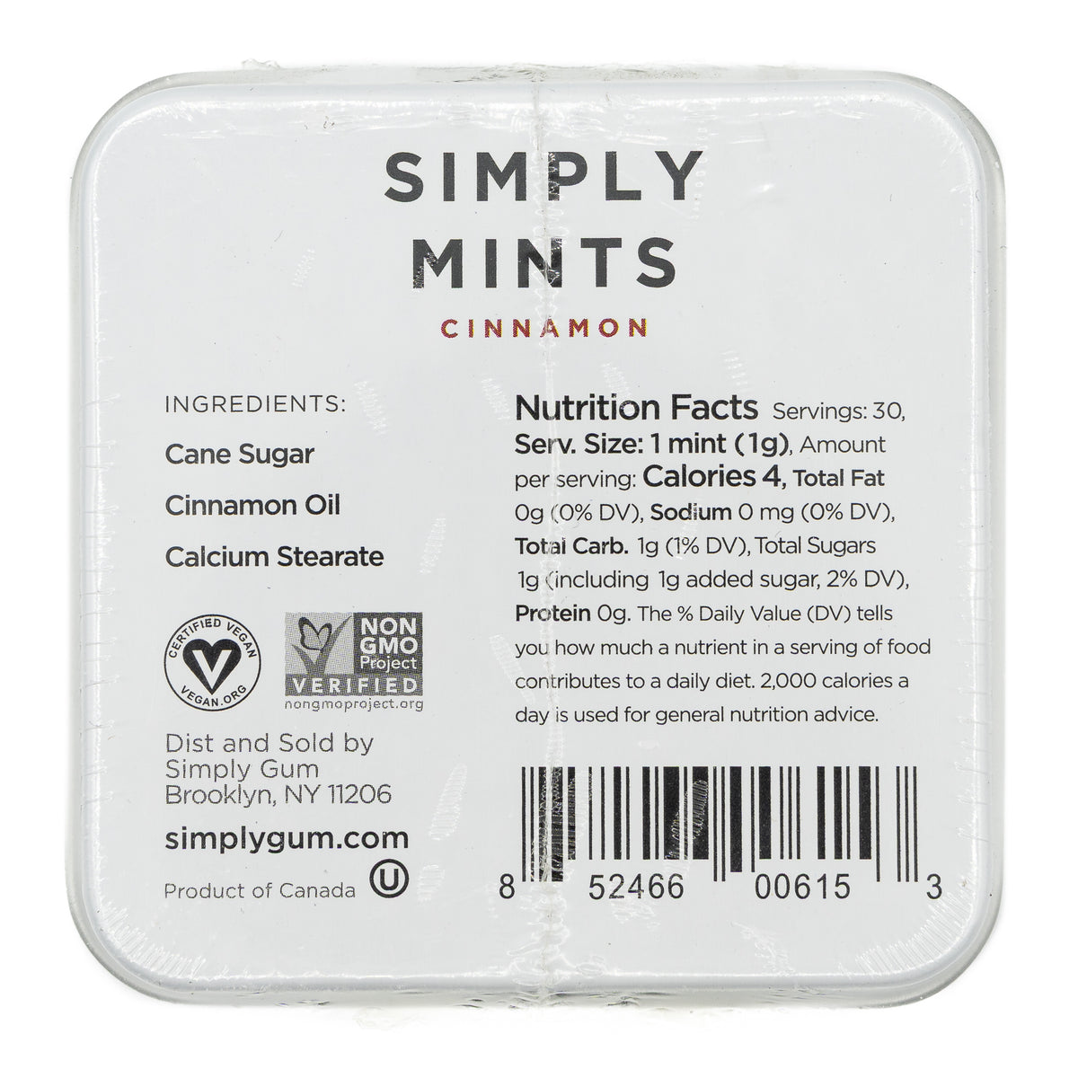 Simply Gum Mints Cinnamon