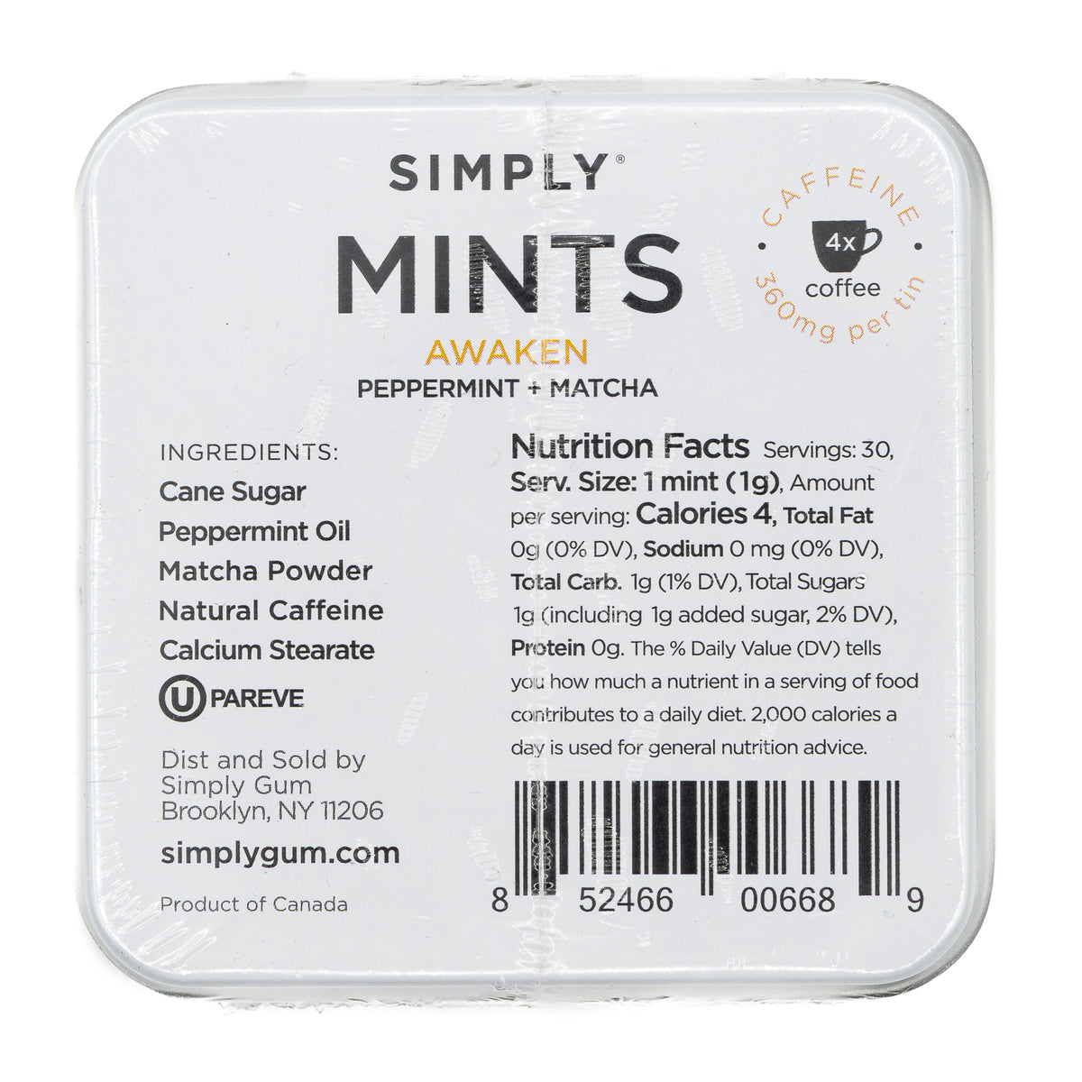 Simply Gum Mints Awaken
