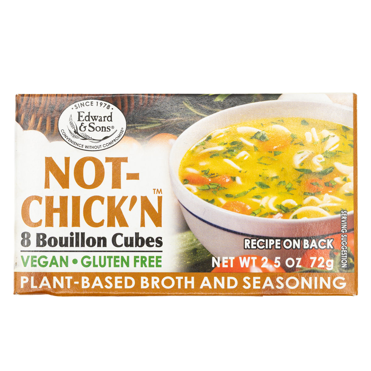 Edward &amp; Sons Not Chickn Bouillon