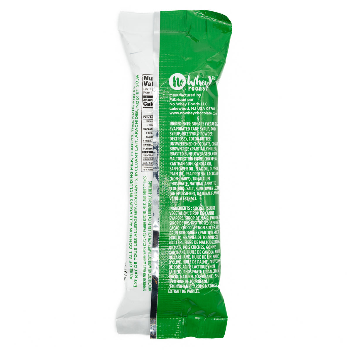 No Whey Bar