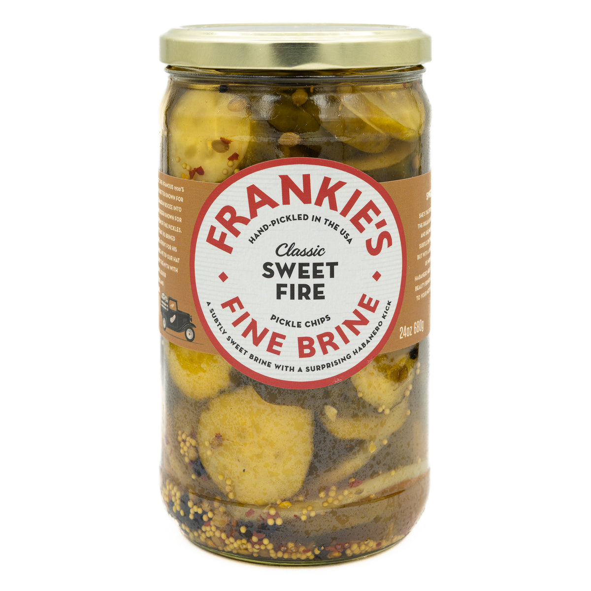 Frankies Fine Brine Sweet Fire Pickle