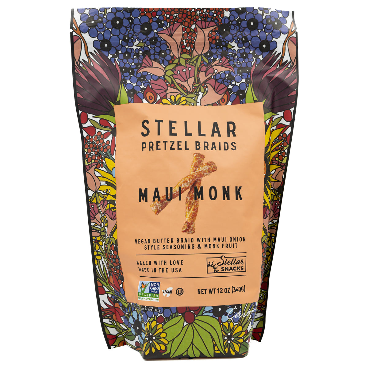 Stellar Pretzels Braids Maui Monk 12 oz