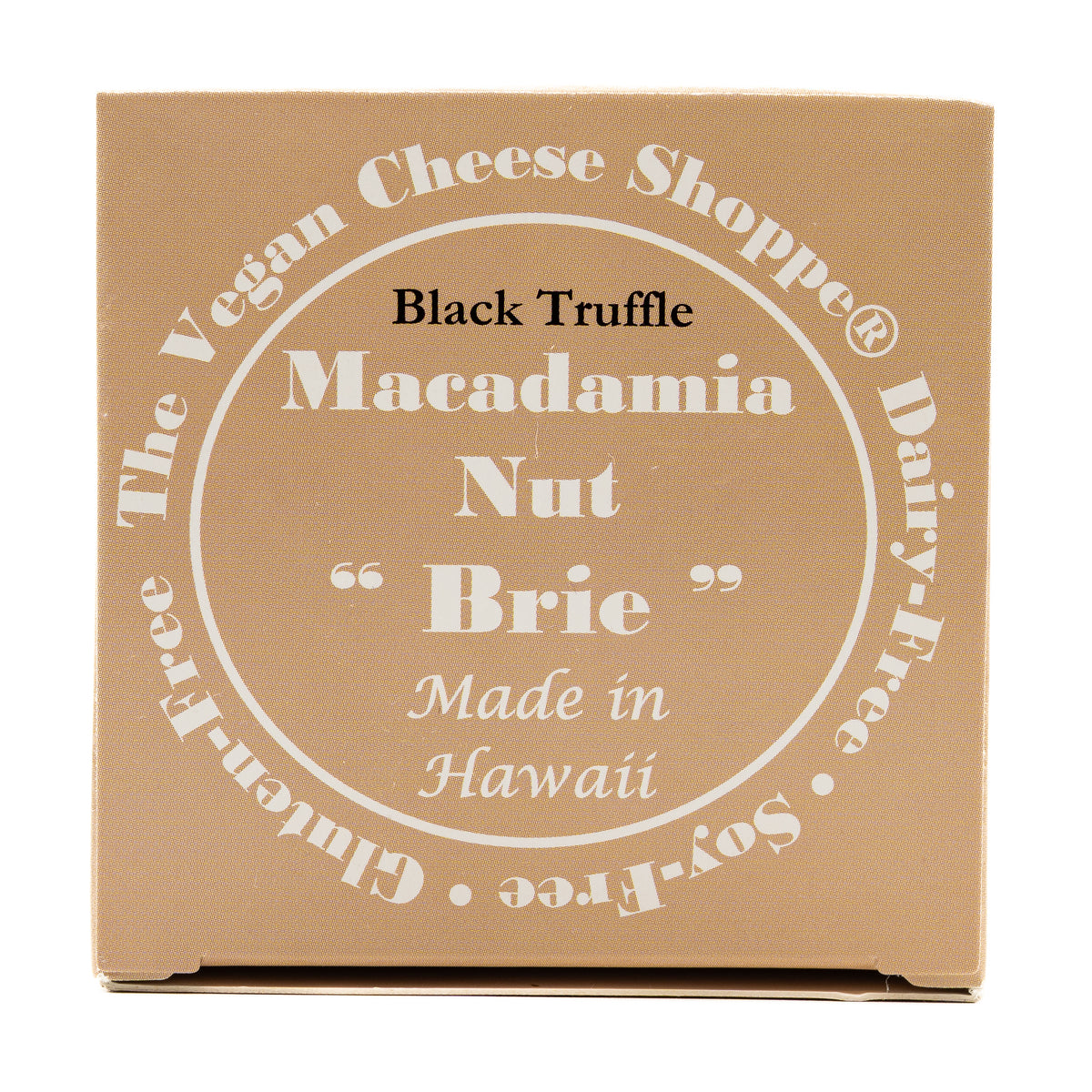 The Vegan Cheese Shoppe Brie Black Truffle Macadamia