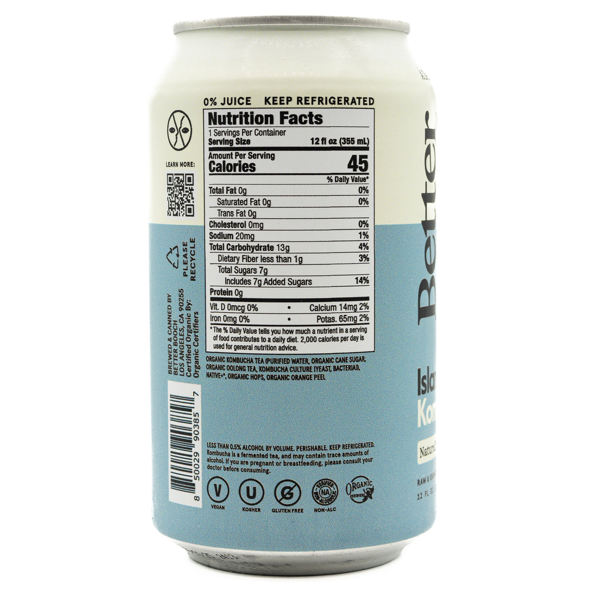 Better Booch Kombucha Island Hopper 12oz