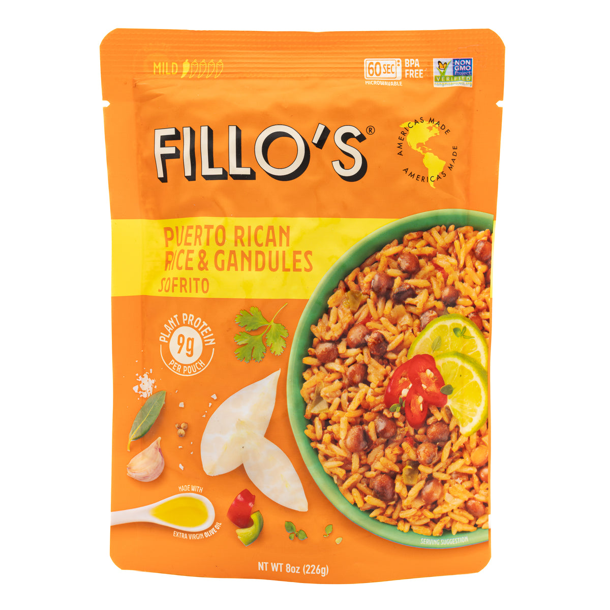 Fillos Puerto Rican Rice &amp; Grandules Sofrito