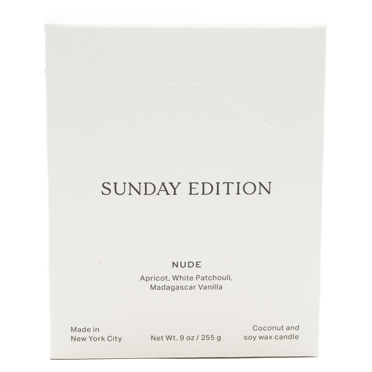 Sunday Edition Candle Nude