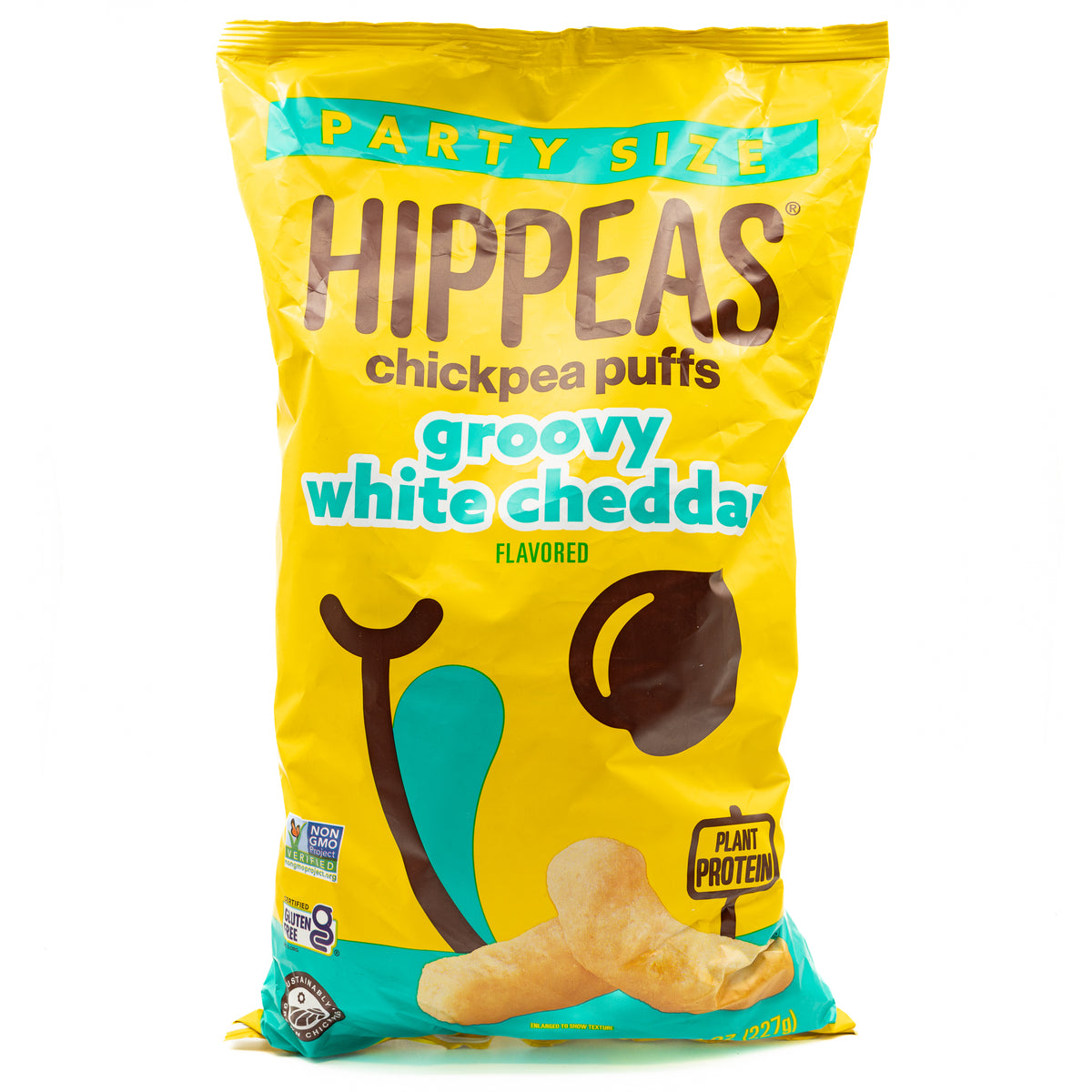 Hippeas White Cheddar 8 oz