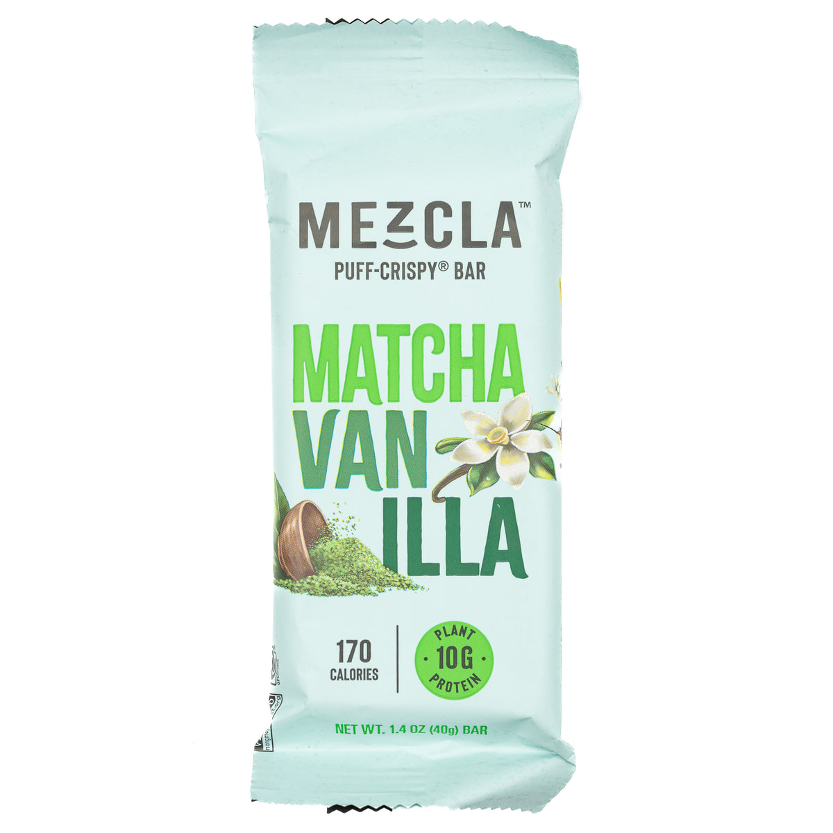 Mezcla Plant Protein Bar Matcha