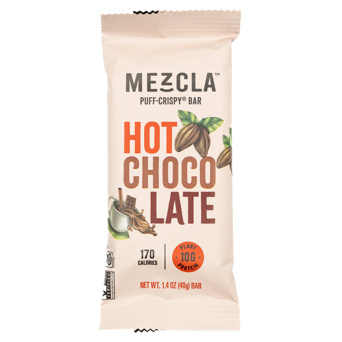 Mezcla Plant Protein Bar Mexican Chipotle Hot Chocolate