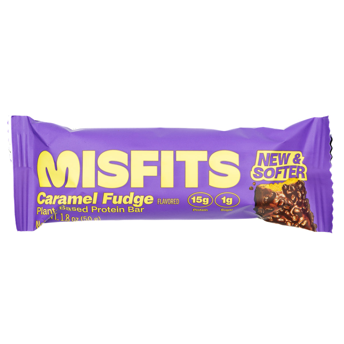 Misfits Bar Caramel Fudge