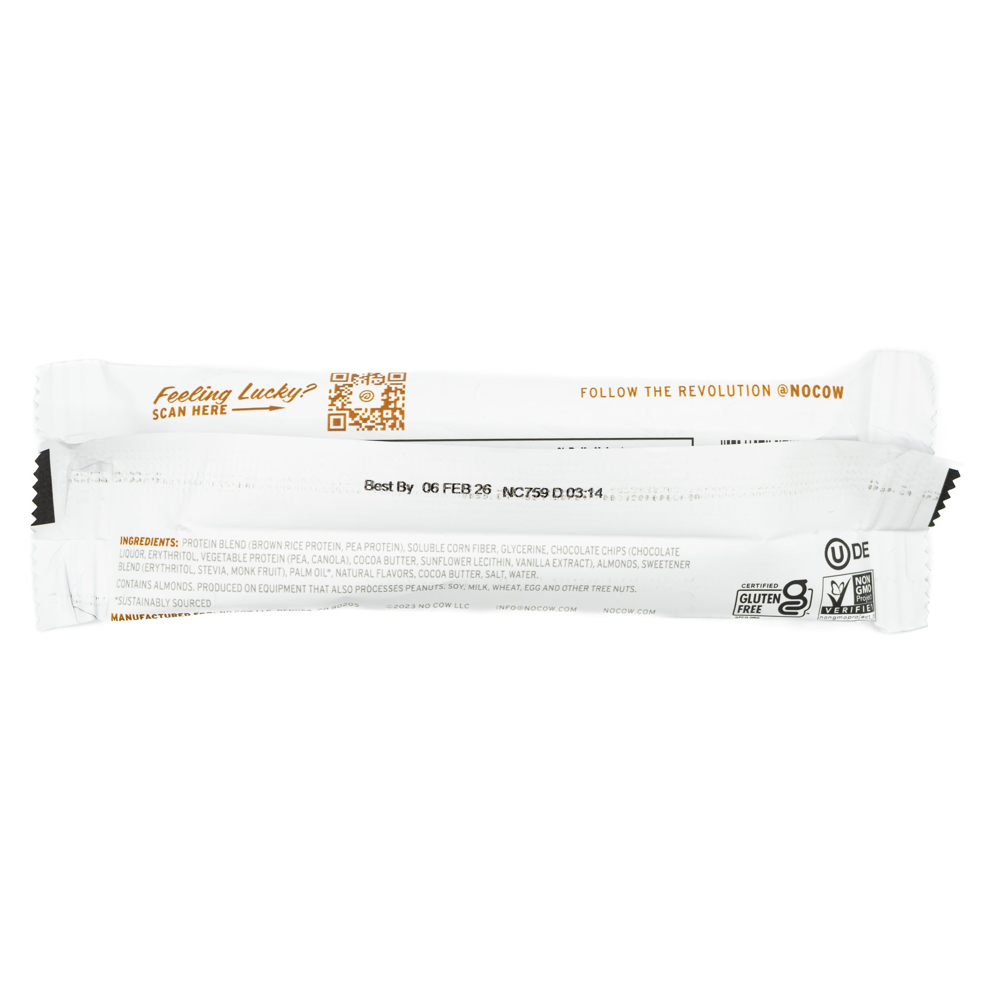 No Cow Protein Bar Cookie Dough