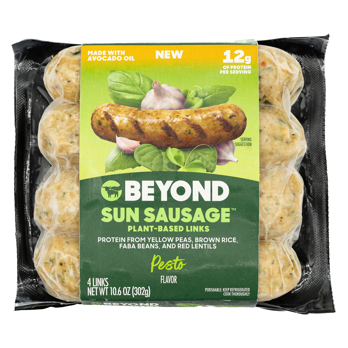 Beyond Meat Sun Sausage Pesto