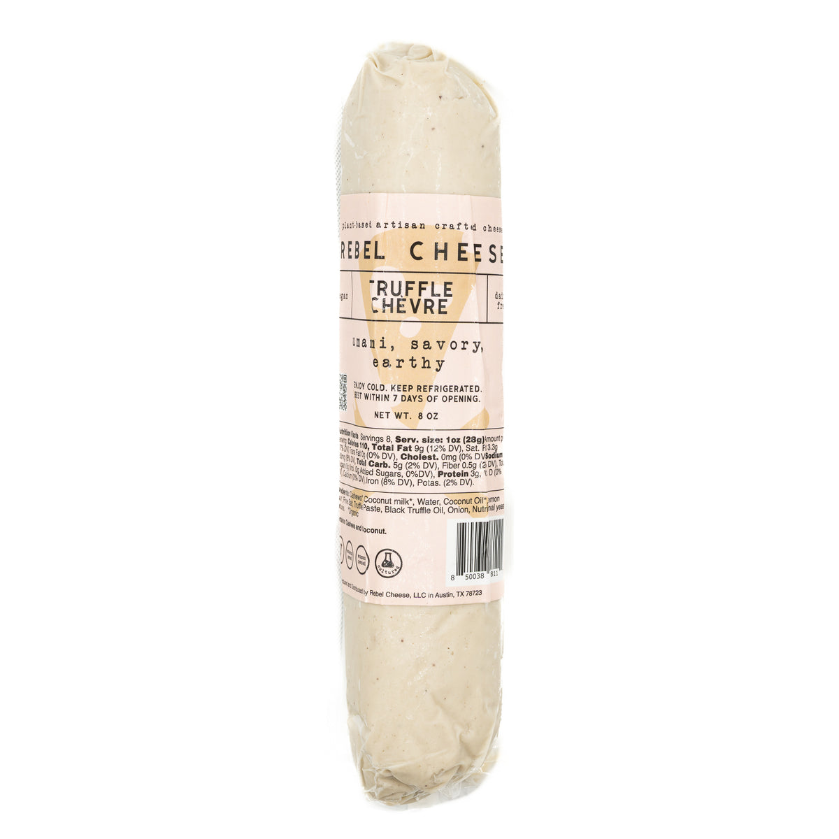 Rebel Cheese Chevre Truffle 8 oz