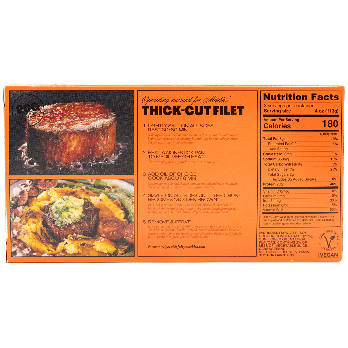 Juicy Marbles Thick Cut Filet