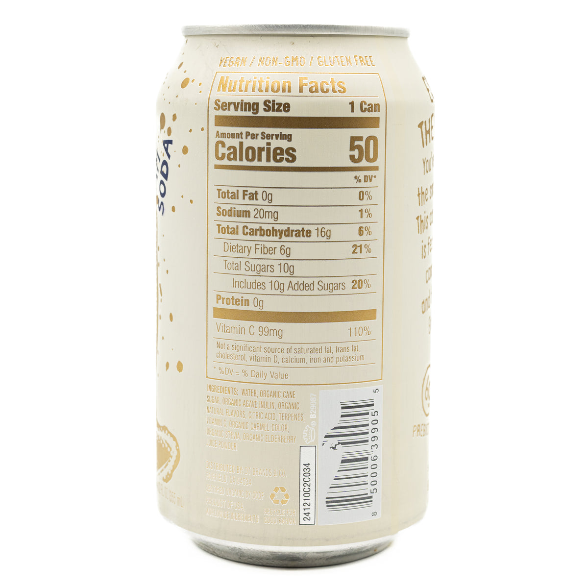 Daytrip Prebiotic Soda Cream Soda