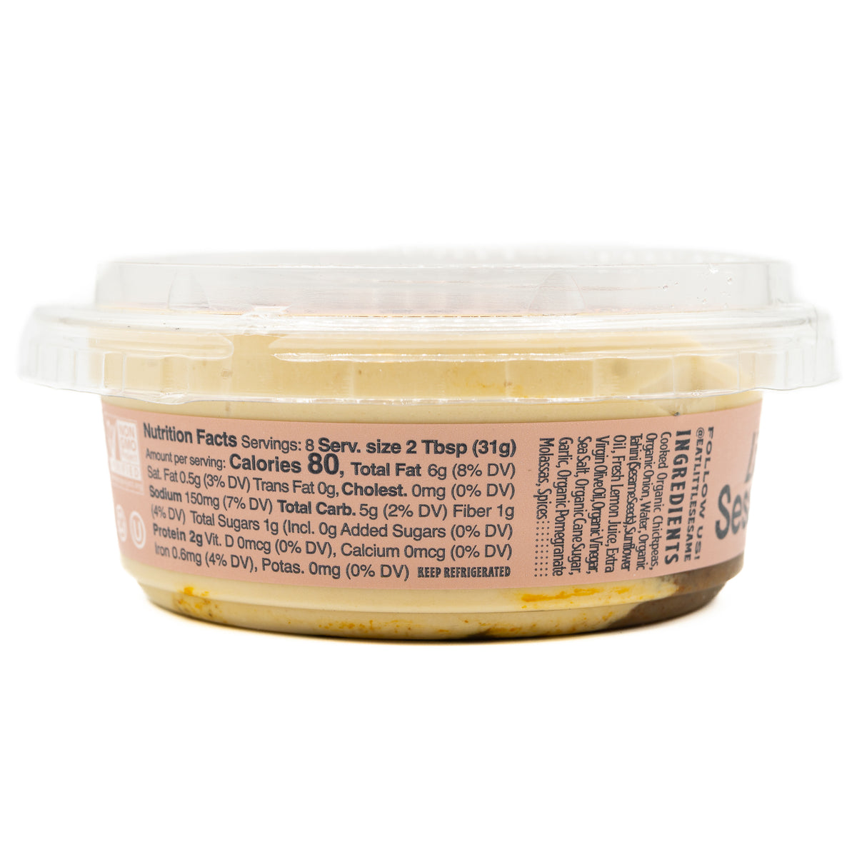 Little Sesame Hummus Caramelized Onion