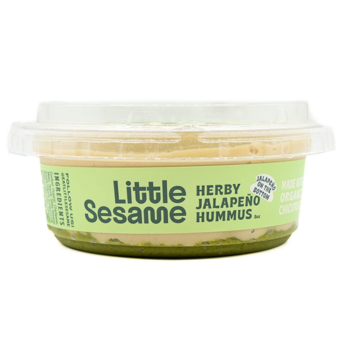 Little Sesame Hummus Herby Jalapeno