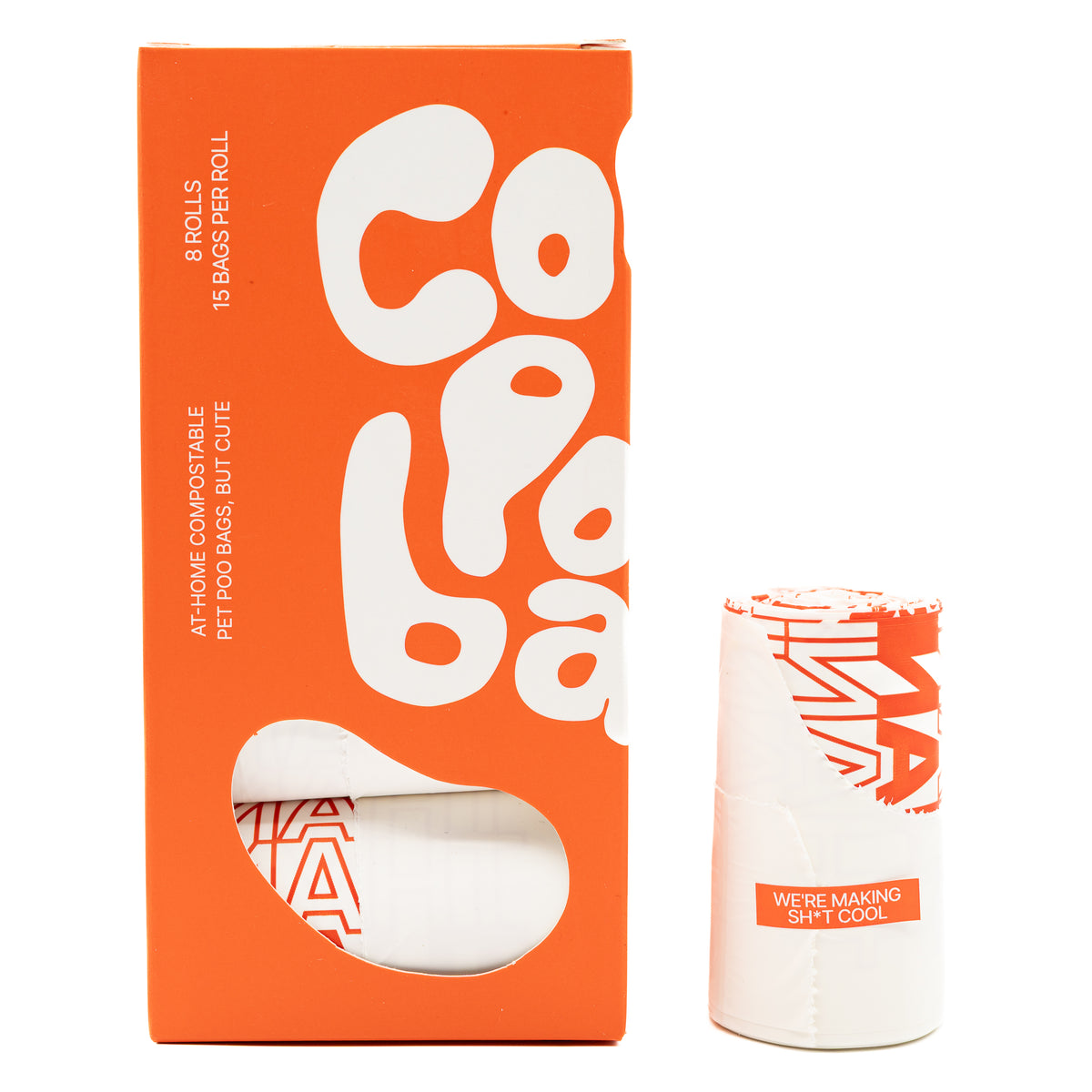 Cool Poo Bags White