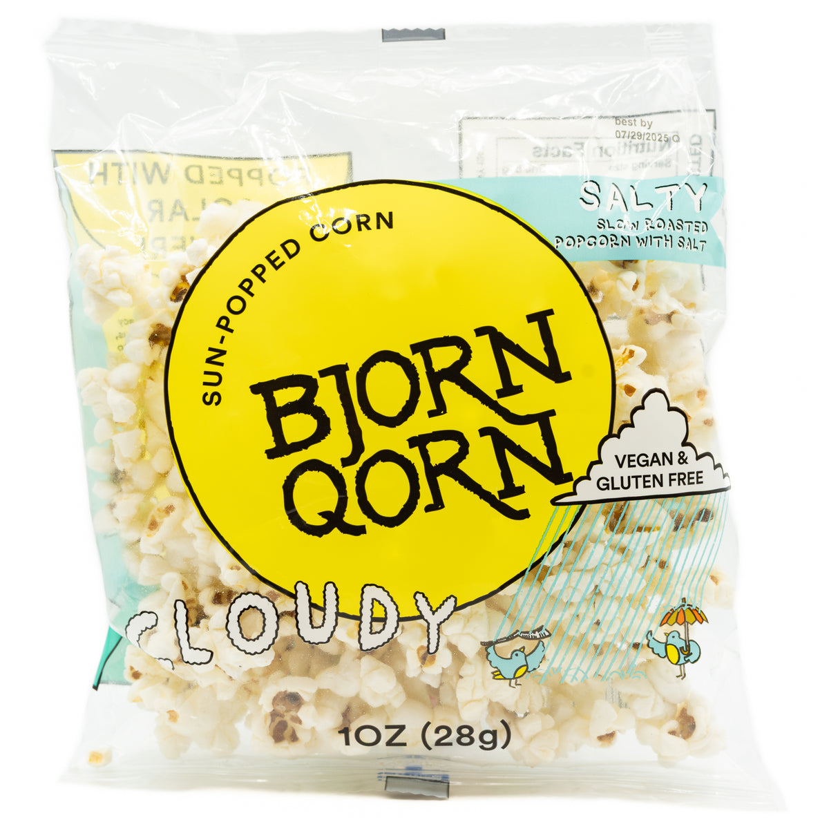Bjorn Qorn Popcorn Cloudy Mini